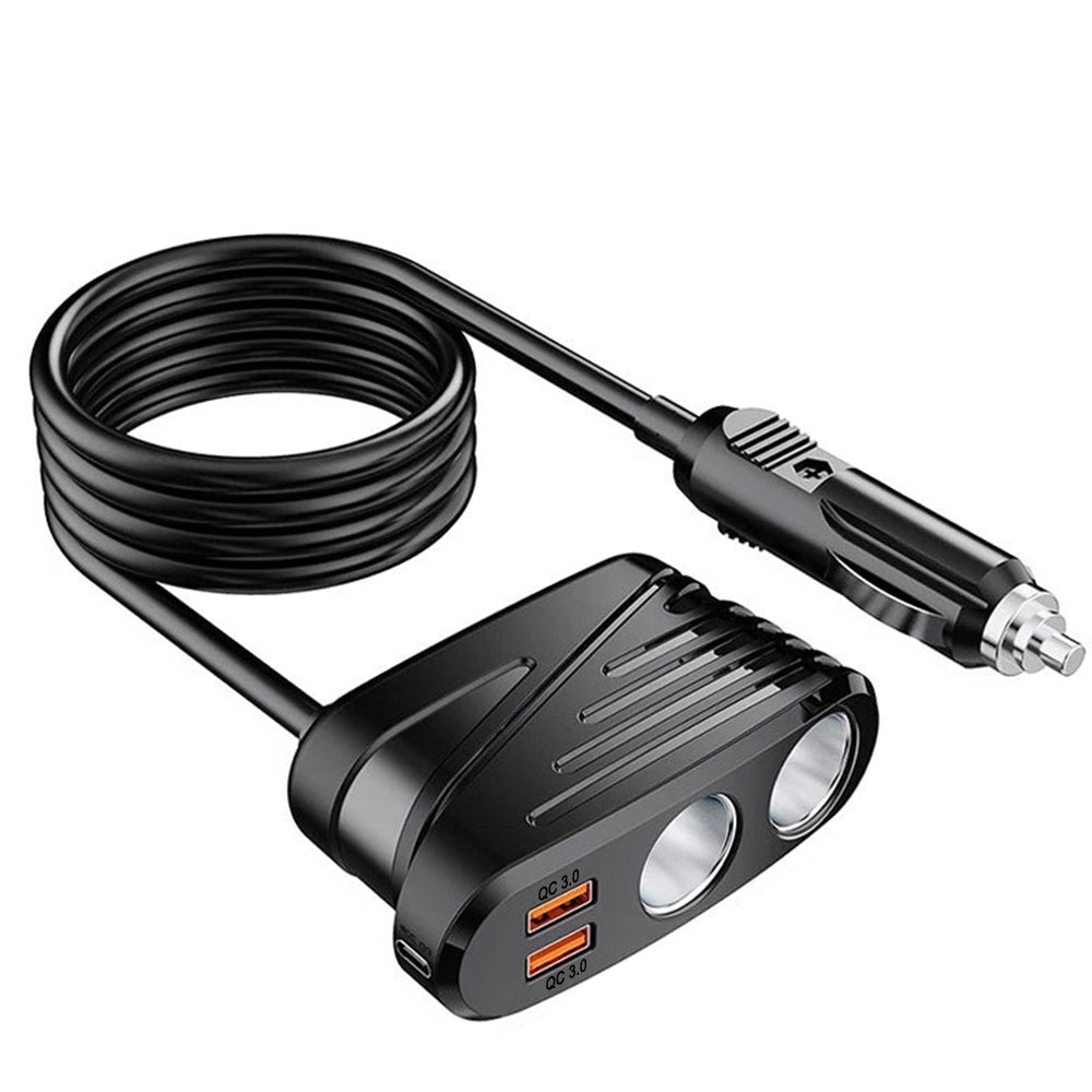 Carpuride car charger with dual 20W USB-C Type-C fast charging