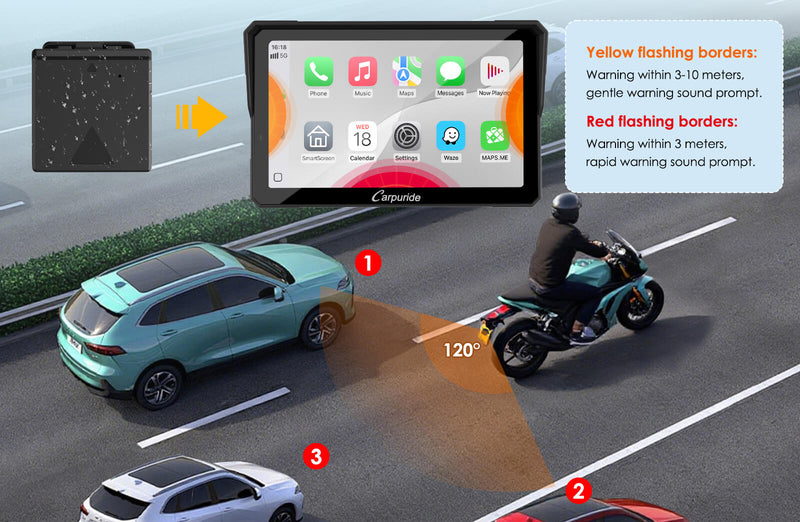 A New Era of Riding Safety: The Radar Blind Spot Detection System of Carpuride 702RS Pro