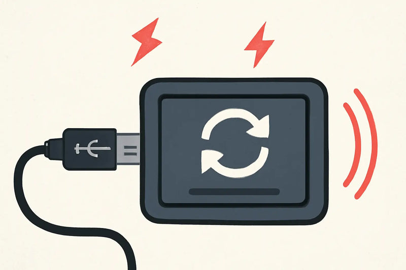 Troubleshooting Guide：W712D/W603D Keeps Powering Off and Restarting When Powered by USB?