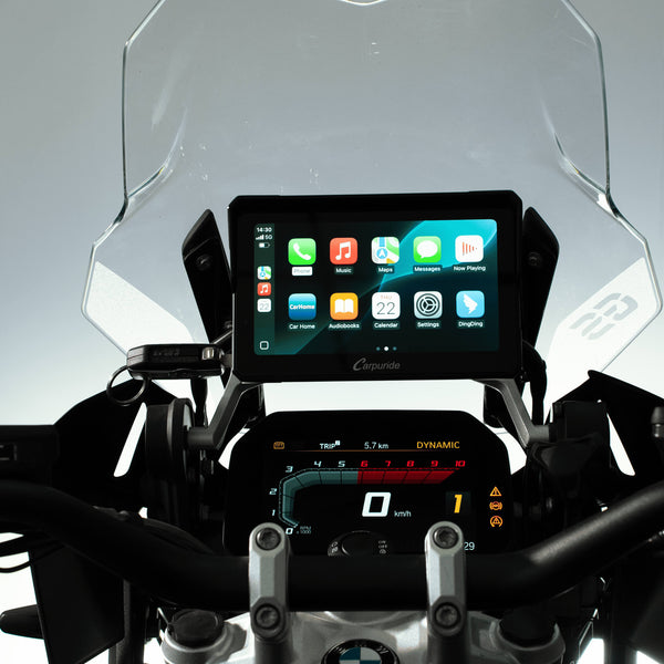 carpuride 702B　BMW スマートモニター　R1200GS Amazon.com: Carpuride W702B Motorcycle Carplay Screen for BMW