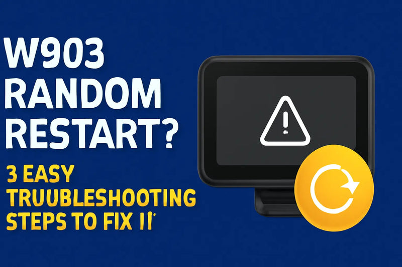 W903 Random Restart? 3 Simple Troubleshooting Steps to Fix It!
