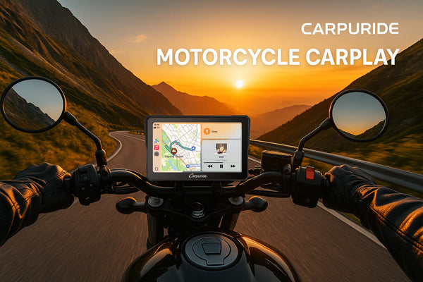 Why You Needs CarPlay With Dash Cams On Motorcycle— Not Just a Screen