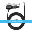 detailed size information of the car charger