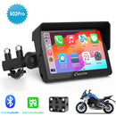 Carpuride W502 Pro, motorcycle gps with dual bluetooth & two-person intercom function

