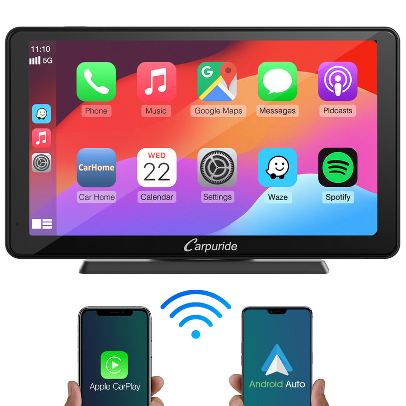 CARPURIDE C3 Portable Smart Multimedia Dashboard Console with Detachab