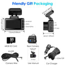 CARPURIDE T8, 2.45 Inch IPS, 4K UHD 2160P Dash Camera