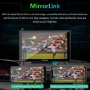 auto gps stereo with mirror-link, compatible with almost all android phones & ios phones