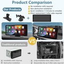 benefits of our bluetooth radio for a car vs traditional headunit
