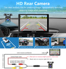 car gps units with HD rear camera use auxiliary line to help safer reversing