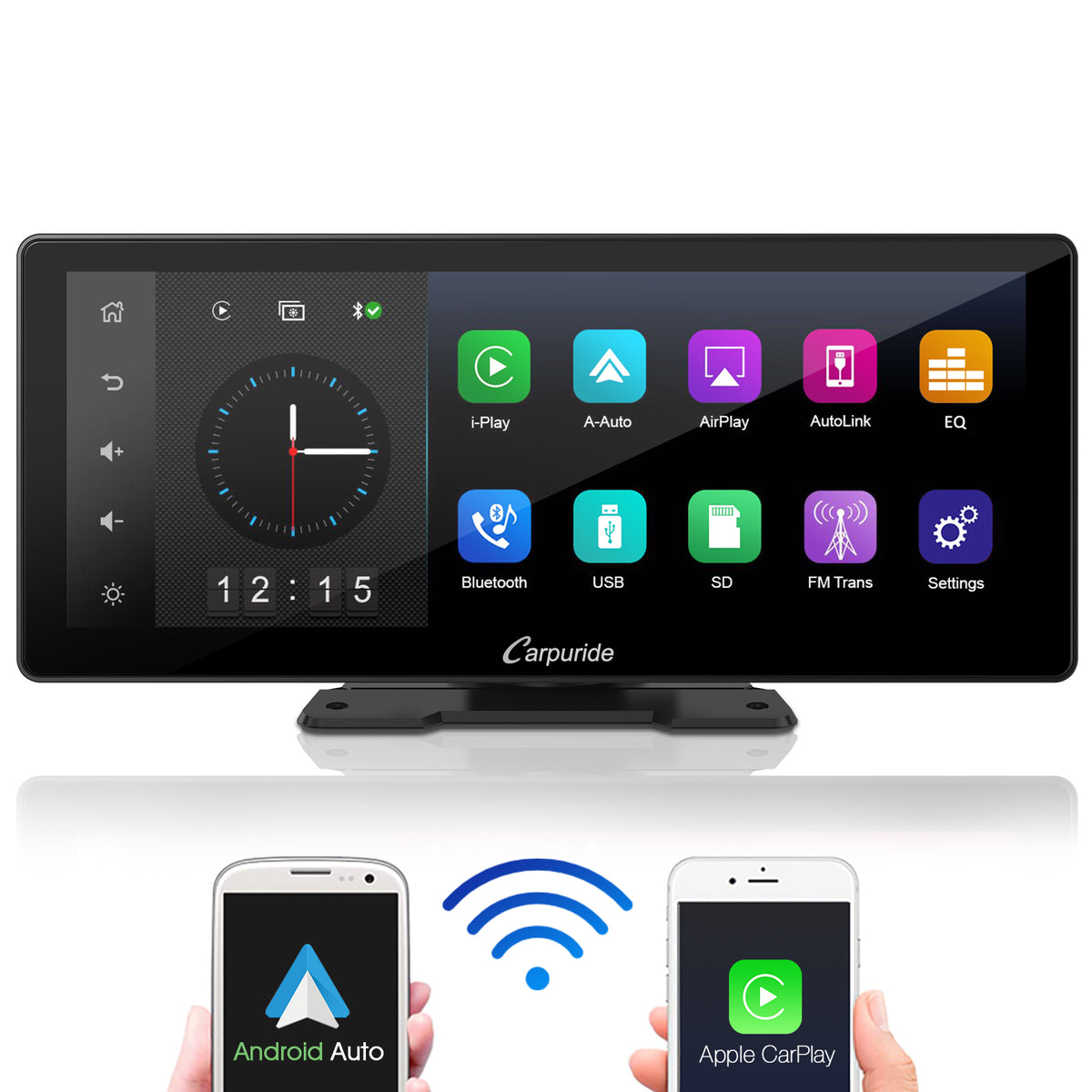 Car Dashboard Display & Car Bluetooth Stereo