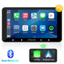 708 Pro best car audio system with dual bluetooth support carplay & android auto