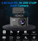 CARPURIDE T8, 2.45 Inch IPS, 4K UHD 2160P Dash Camera