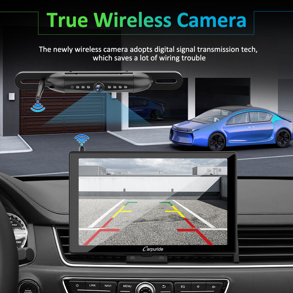 CARPURIDE W901 Pro Portable Smart Multimedia Dual Bluetooth Dashboard