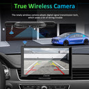 car screen stereo with true wireless camera adopts digital signal transmission tech