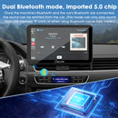 touch screen audio system for car with dual bluetooth mode, imported 5.0 chip