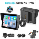 Carpuride W702S Pro/W502S Pro With TPMS Option– Plug-and-Play Motorcycle Stereo with Easy-Mount  & Removal Bracket, Styled Like a Navigation Bracket