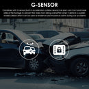 CARPURIDE M8, 1.5 Inch Led Screen, FHD 1080P Dual Lens Dash Camera