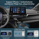 CARPURIDE H02  2-in-1 Magic Box adapter  - Wireless CarPlay or Android Auto Adapter