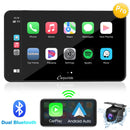 CARPURIDE W701 Pro Portable Smart Multimedia Dual Bluetooth Dashboard Console