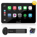 CARPURIDE W701 Pro Portable Smart Multimedia Dual Bluetooth Dashboard Console