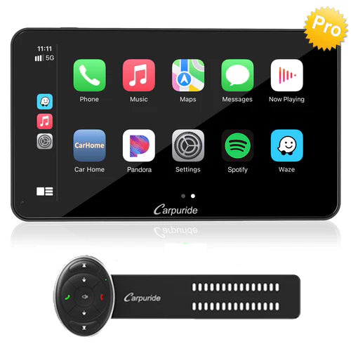 CARPURIDE W701 Pro Portable Smart Multimedia Dual Bluetooth Dashboard Console