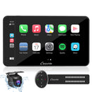 CARPURIDE W701 Car Stereo with Wireless Apple CarPlay&Android Auto, 7" IPS Touch Screen, Multimedia Bluetooth Navigation Dashboard Console with Mirror Link, Google, and Siri Assistant