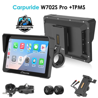 Carpuride W702S Pro/W502S Pro | Universal Motorcycle CarPlay with