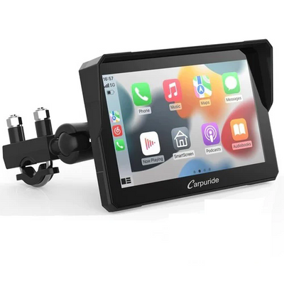 Carpuride W702 Wireless Portable Dual Bluetooth Waterproof IP67 Motorcycle Stereo