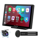 CARPURIDE W901 Portable Car Stereo, support Google and Siri Assistant, 9 Inch IPS Touch screen, Car Radio Receiver with Carplay/ Android Auto/GPS /Mirror link/Bluetooth/FM/Light-sensing/EQ effect