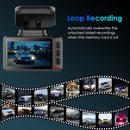 CARPURIDE T8, 2.45 Inch IPS, 4K UHD 2160P Dash Camera