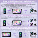 Pre-Order: Carpuride W602BS 6" Motorcycle Stereo-Designed for BMW Motorcycle Compatibility with Wonder Wheel Control