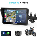 Carpuride W602 Pro Wireless Motorcycle Stereo with Optional TPMS | Dual Bluetooth Intercom, Compass & Barometer