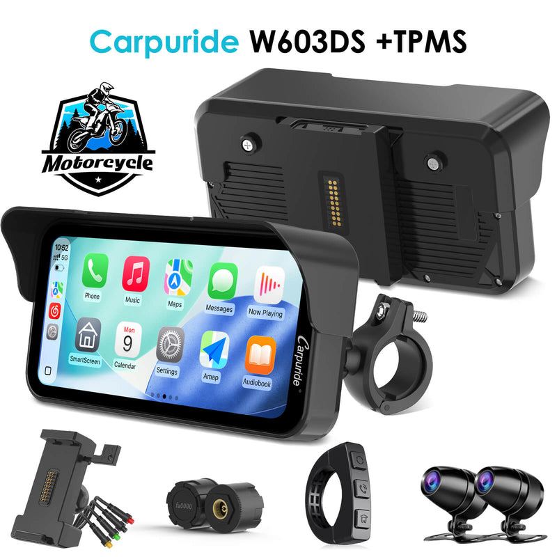 Motorcycle 6 Inch CarPlay Screen | 6 Inch Motorcycle Speakers