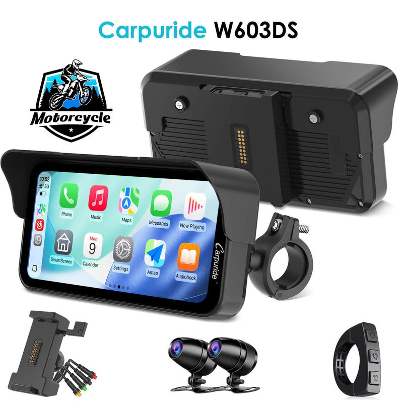 Motorcycle 6 Inch CarPlay Screen | 6 Inch Motorcycle Speakers