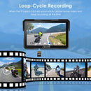 Pre-Order: Carpuride W702 Plus Wireless Portable Motorcycle Stereo with 4+64G Android System&HD Dual Cameras, Built-in GPS Module