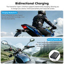 Carpuride CG01 Smart USB-C Motorcycle Battery Charger with LED Display