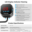 Carpuride CG01 Smart USB-C Motorcycle Battery Charger with LED Display