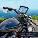 Carpuride W702H mounted on Harley davidson motorcycle