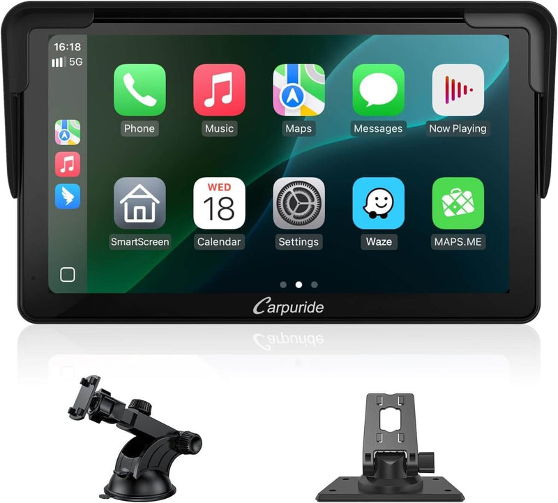 CARPURIDE V3 Portable Smart Multimedia Dashboard Console