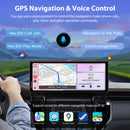 CARPURIDE W125P Portable Wireless Car Stereo, Support Install Pre-installed Apps