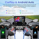Carpuride W603B Wireless Portable Motorcycle Stereo Compatible Navigation Bracket