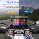 Carpuride W603B Wireless Portable Motorcycle Stereo Compatible Navigation Bracket