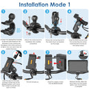 Carpuride W702S Pro/W502S Pro With TPMS Option– Plug-and-Play Motorcycle Stereo with Easy-Mount  & Removal Bracket, Styled Like a Navigation Bracket
