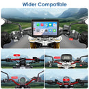 Carpuride W702S Pro/W502S Pro With TPMS Option– Plug-and-Play Motorcycle Stereo with Easy-Mount  & Removal Bracket, Styled Like a Navigation Bracket