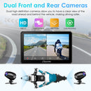 Carpuride-W712D with best cameras for motorbikes​ front and rear



