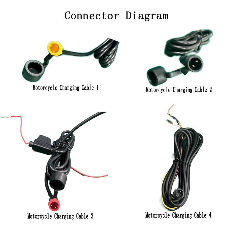 Carpuride Power Line Suitable for Carpuride Motorcycle Smart Stereo