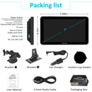 CARPURIDE W701 Car Stereo with Wireless Apple CarPlay&Android Auto, 7" IPS Touch Screen, Multimedia Bluetooth Navigation Dashboard Console with Mirror Link, Google, and Siri Assistant