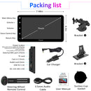 CARPURIDE W707 Wireless Portable Car Stereo  with Steering Wheel Control