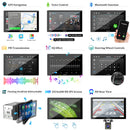 all features of double din car stereo with navigation 