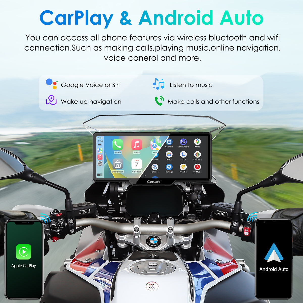 Bmw gs 1250 apple carplay cheap